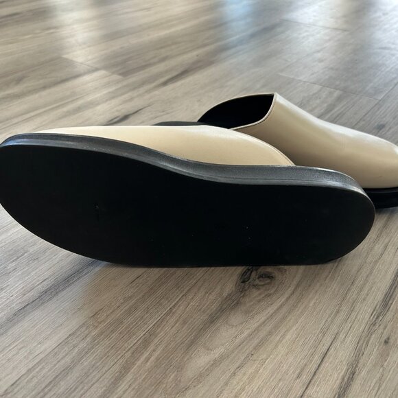 The Row Sabot mules, Milk, size 10 - Picture 3 of 4
